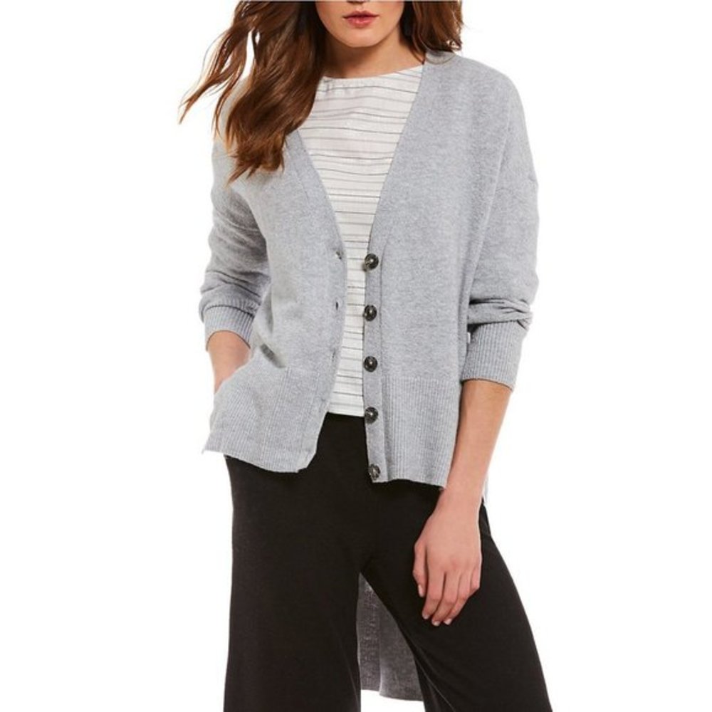 NWT Nordstrom 1.State High-Low Hem Long Cardigan